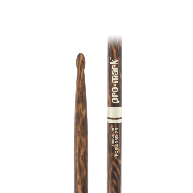 Pro-Mark TX7AW-FG Classic Forward 7A Firegrain Wood Tip (Pair) Drum Sticks
